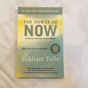 The Power of Now by Eckhart Tolle Paperback Like New Condition
